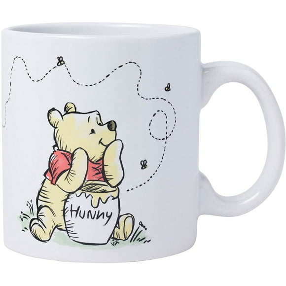 Disney Christmas Winnie The Pooh  "A Good Day For Giving" Ceramic 20oz Mug
